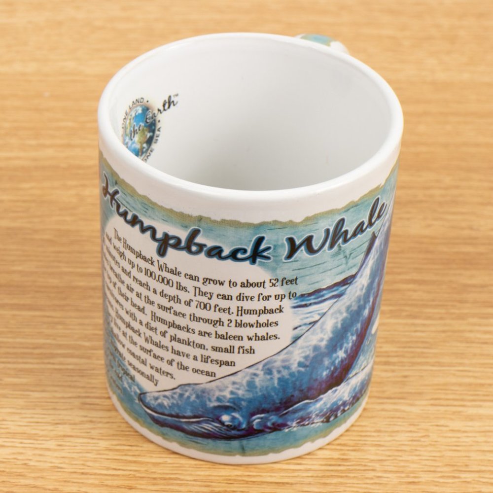 Polar Design Humpback Whale Lore Facts Hawaii Alaska Caribbean Mug Cup